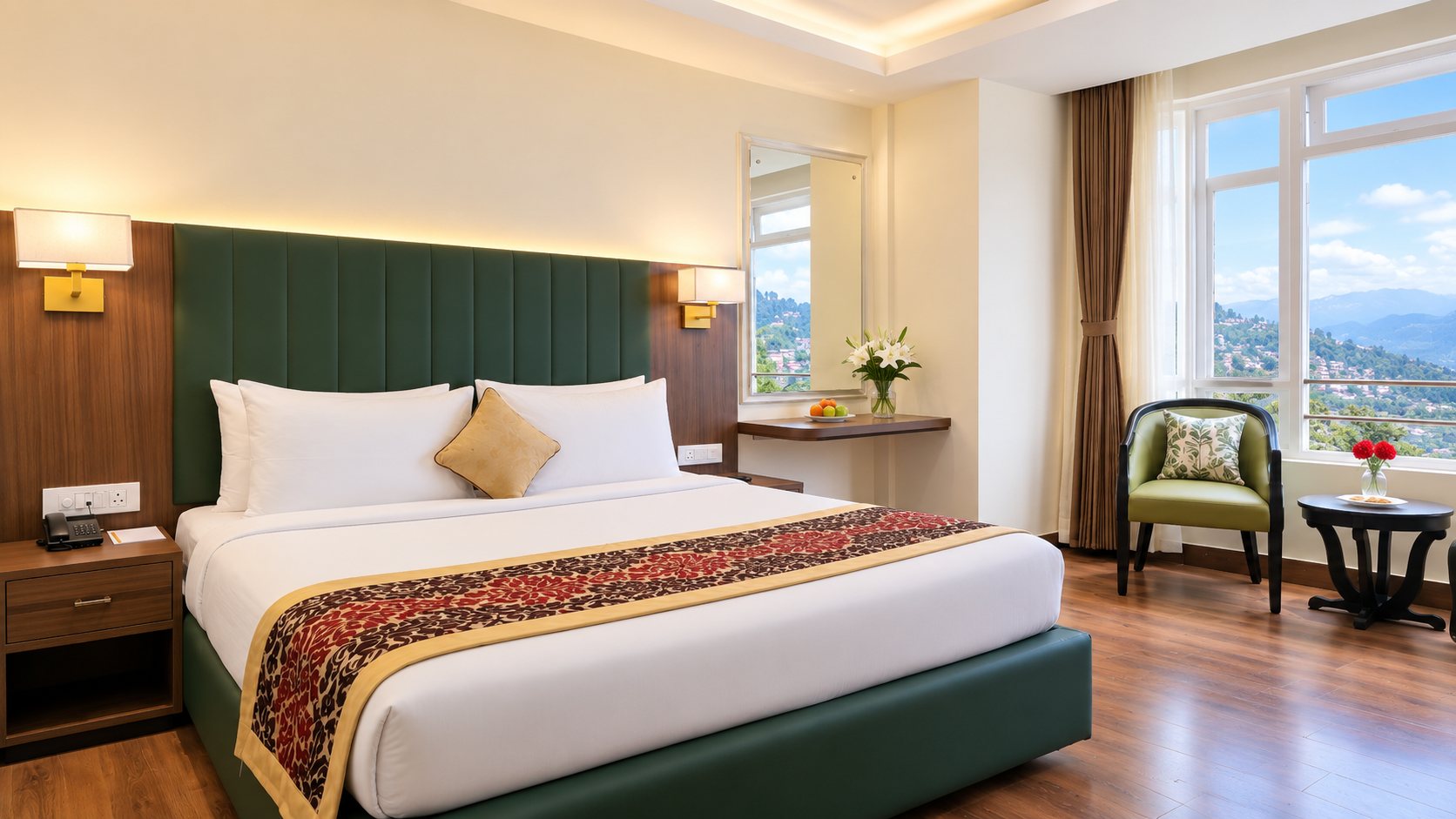 Premium View Room at Lillium Hotel & Spa, Kalimpong